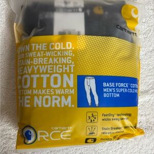 Carhartt Base Force Cotton Bottom in Black